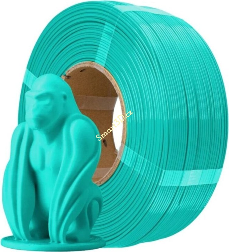 Refill AzureFilm / PETG / TYRKYSOVĚ MODRÁ / 1,75 mm / 1 kg.