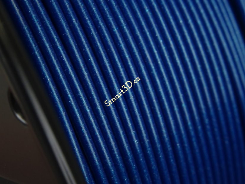 Filament AURAPOL / PLA / MODRÁ METALÍZA / 1,75 mm / 1 kg.