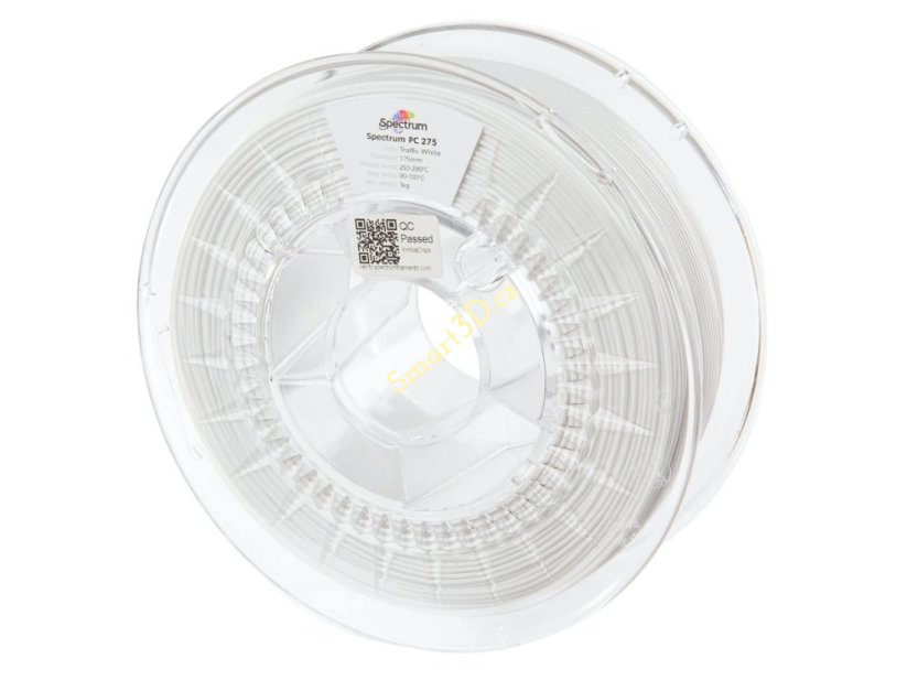 Filament SPECTRUM / PC 275 / TRAFFIC WHITE / 1,75 mm / 1 kg