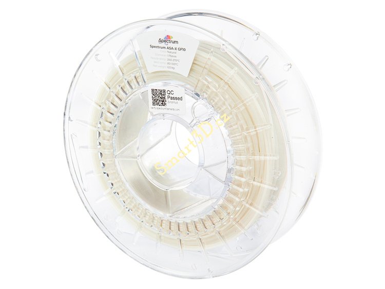 Filament SPECTRUM / ASA-X GF10 / PŘÍRODNÍ / 1,75 mm / 0,5 kg