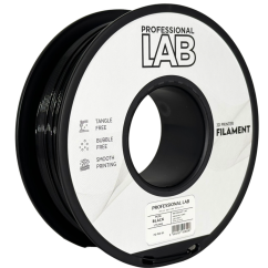 Filament PROFESSIONAL LAB / PETG / ČIERNA / 1,75 mm / 1 kg