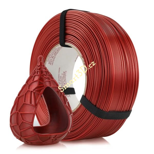 ReFill ROSA3D / PETG Standard HS / ČERVENÁ "BURGUNDY" / 1,75 mm / 1 kg
