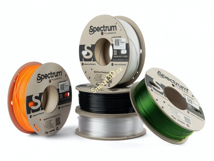 Filament SPECTRUM / 5 PACK / PCTG / 1,75 mm / 5 x 0,25 kg