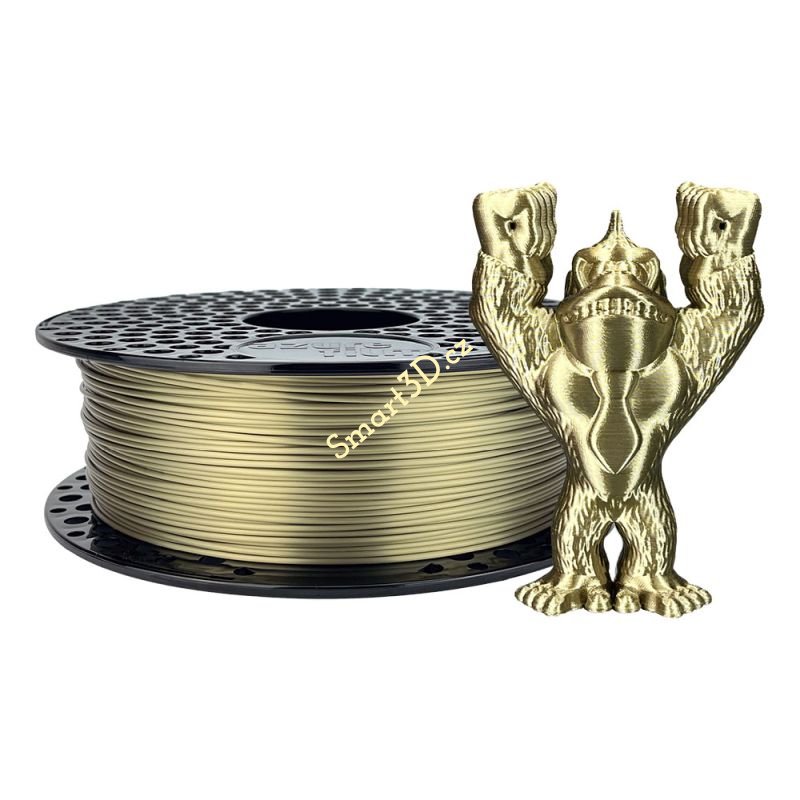 Filament AzureFilm / PLA SILK / ZLATAVĚ OLIVOVÁ / 1,75 mm / 1 kg.