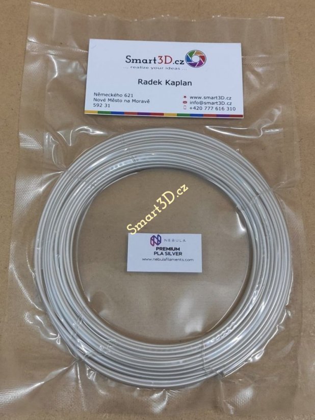 Filament NEBULA / PLA / SILVER / 1,75 mm / 1 kg