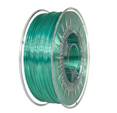 Filament DEVIL DESIGN / PLA SILK / COLD GREEN / 1,75 mm / 1 kg.