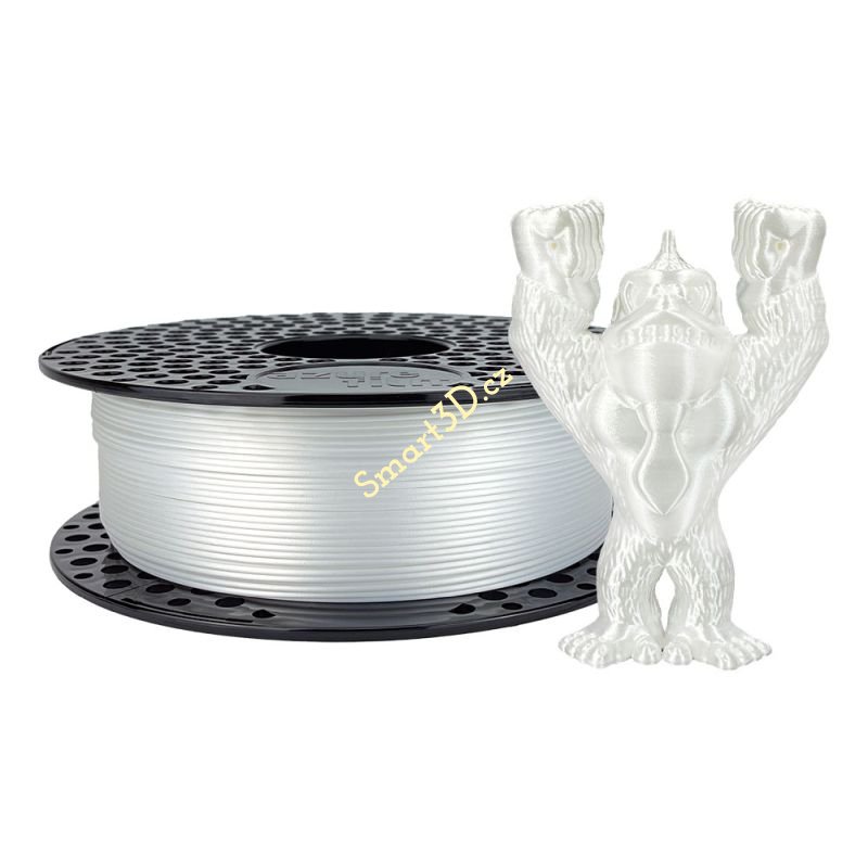 Filament AzureFilm / PLA SILK / BÍLÁ / 1,75 mm / 1 kg.