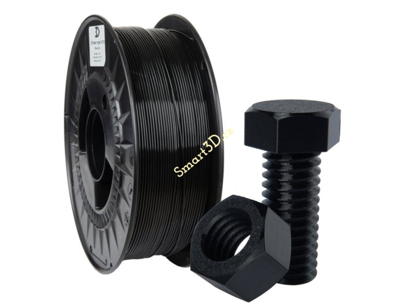 Filament 3D POWER / Hyper PCTG / ČERNÁ / 1,75 mm / 1 kg.