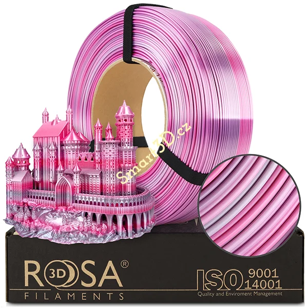 ReFill ROSA3D / PLA SILK / MULTICOLOUR FLOWER / 1,75 mm / 1 kg