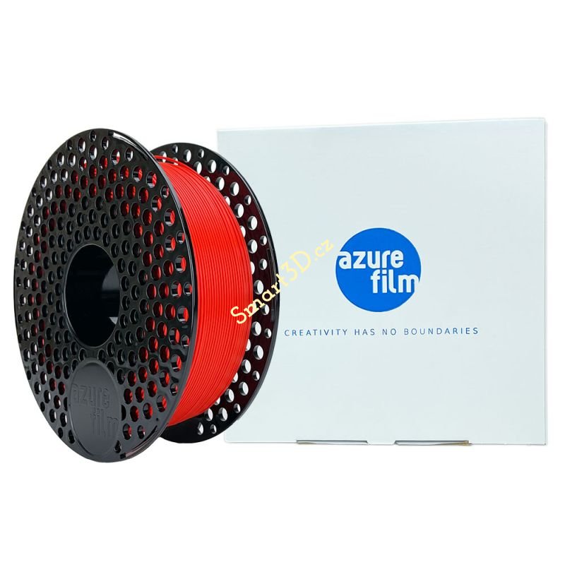Filament AzureFilm / PLA / ČERVENÁ / 1,75 mm / 1 kg.