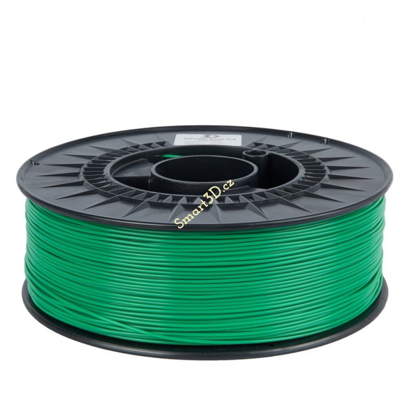 Filament 3D POWER / Basic PLA / GRASS GREEN / 1,75 mm / 1 kg.