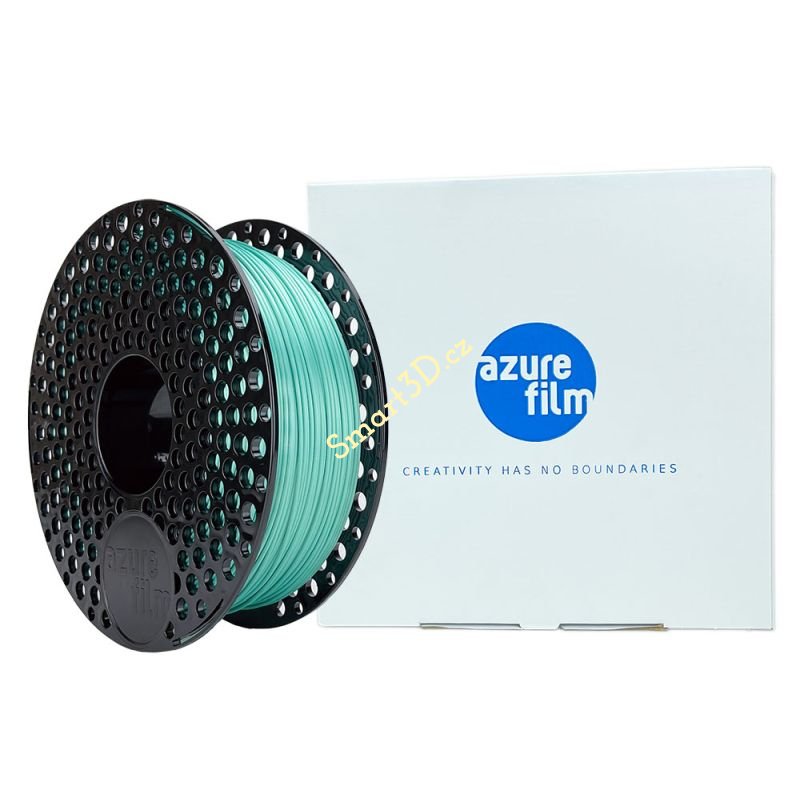 Filament AzureFilm / PLA SILK / TURQUOISE BLUE / 1,75 mm / 1 kg.