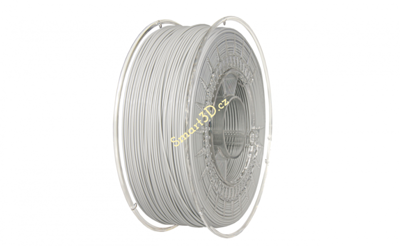 Filament DEVIL DESIGN / PETG / SVĚTLE ŠEDÁ / 1,75 mm / 1 kg.