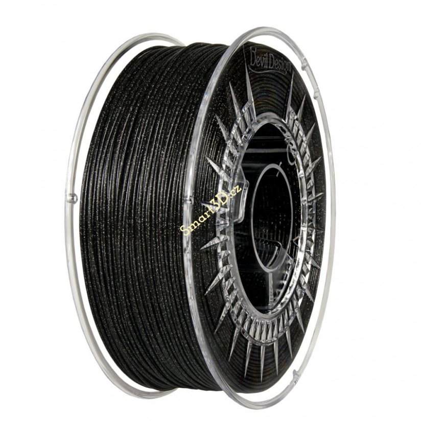 Filament DEVIL DESIGN / PLA / ČERNÁ GALAXY / 1,75 mm / 1 kg.