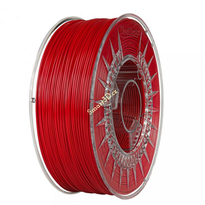 Filament DEVIL DESIGN / ASA / RED / 1,75 mm / 1 kg.