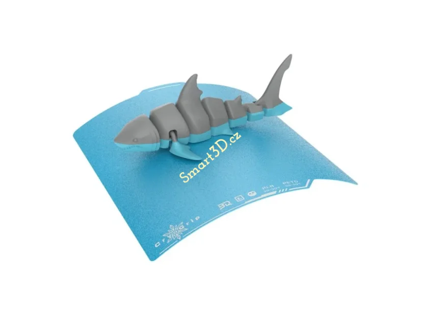 BIQU Panda CryoGrip FROSTBITE - tisková podložka pro Bambulab A1/P1/X1 - hrubá textura