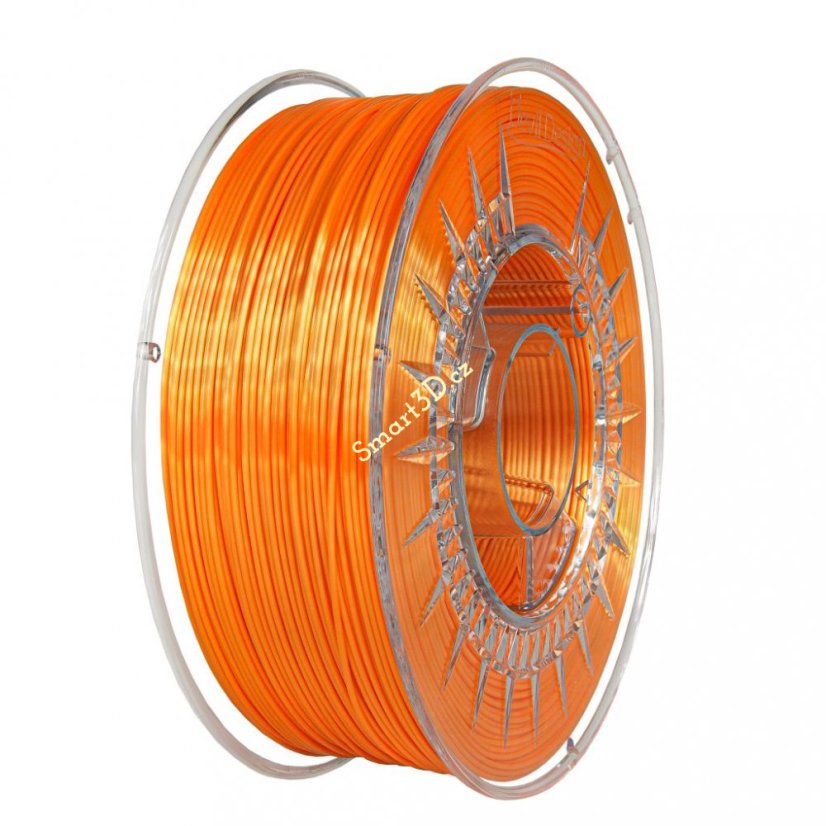 Filament DEVIL DESIGN / PLA SILK / BRIGHT ORANGE / 1,75 mm / 1 kg.