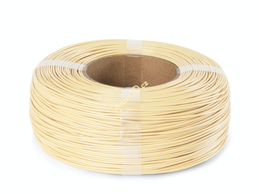 ReFill TheFilament / PLA High speed / BÉŽOVÁ "GRID" / 1,75 mm / 1 kg