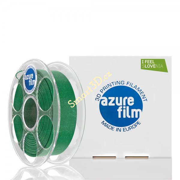 Filament AzureFilm / PLA / TŘPYTIVĚ ZELENÁ / 1,75 mm / 1 kg.