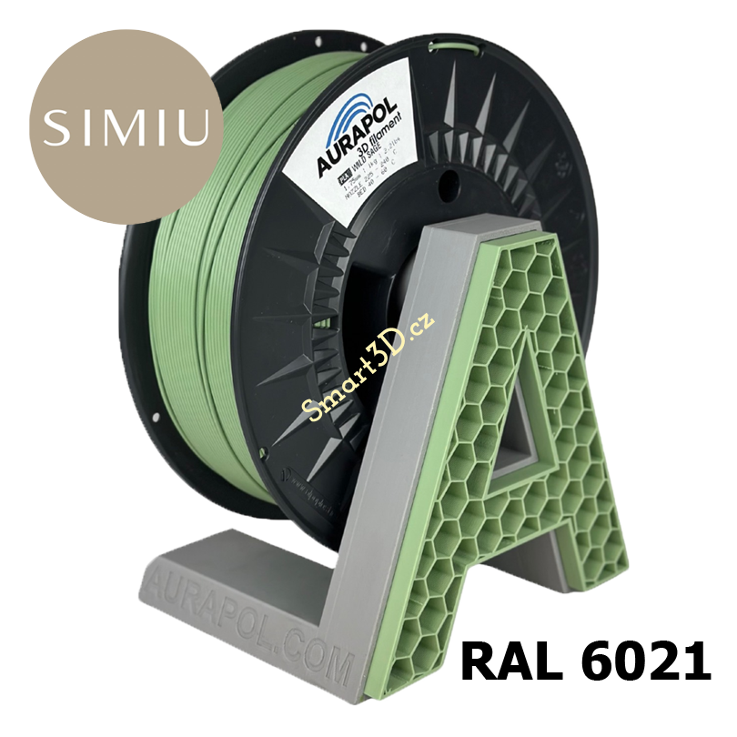 Filament AURAPOL / PLA / WILD SAGE / 1,75 mm / 1 kg.