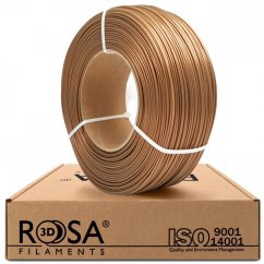 ReFill ROSA3D / PLA Starter / GLITTER BRONZE / 1,75 mm / 1 kg