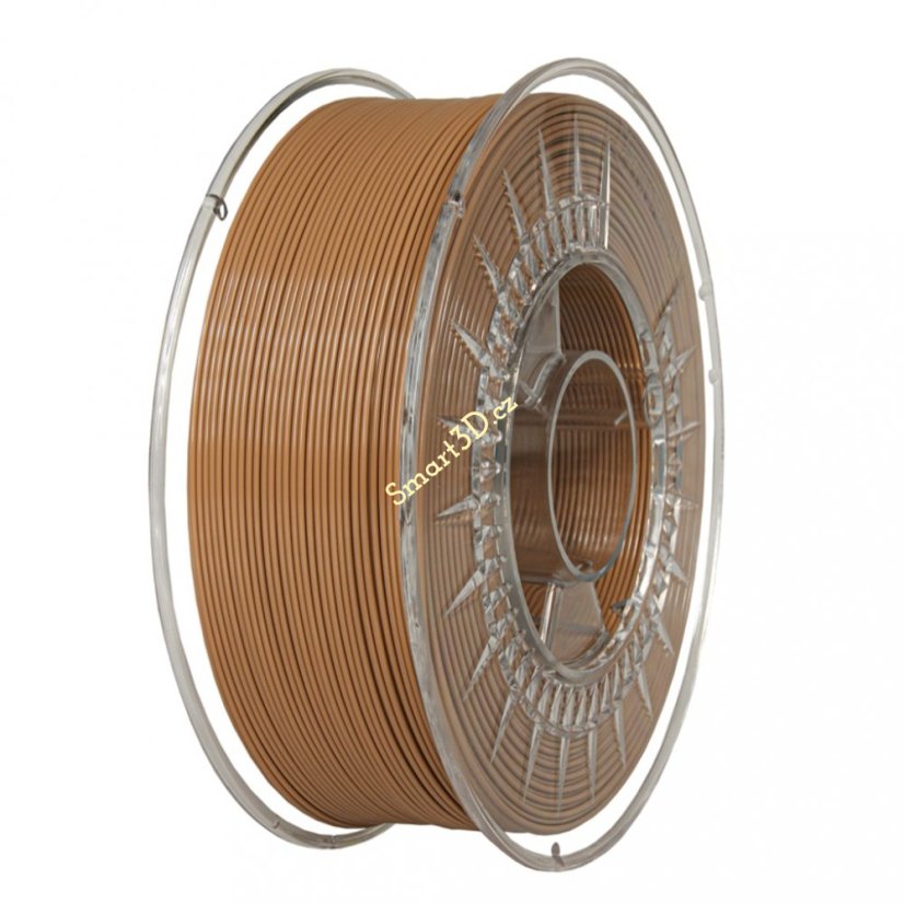 Filament DEVIL DESIGN / PLA / SVETLO HNEDÁ / 1,75 mm / 1 kg.