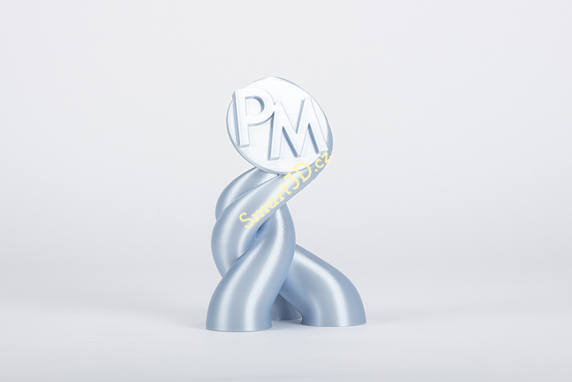 Filament FILAMENT-PM / PLA SILK / "Silver Gleam" / 1,75 mm / 1 kg.