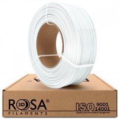 ReFill ROSA3D / PETG Standard / BÍLÁ / 1,75 mm / 1 kg