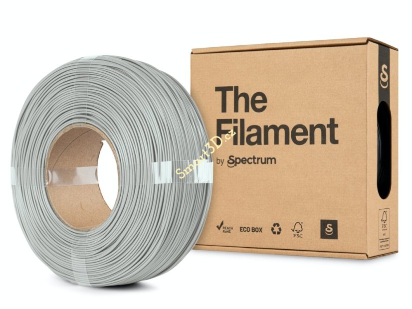 ReFill TheFilament / PLA / STŘÍBŘITĚ HLINÍKOVÁ / 1,75 mm / 1 kg