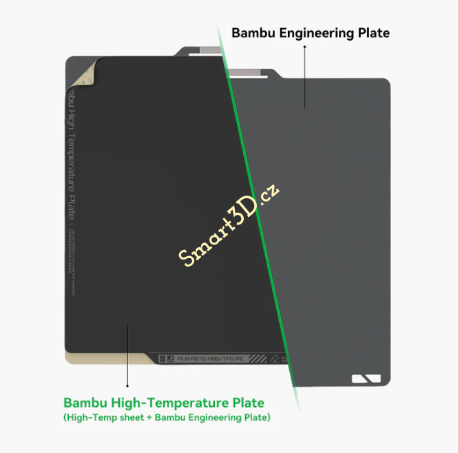 Bambu High Temperature Plate - tisková podložka