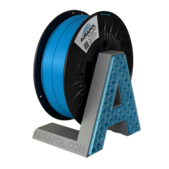 Filament AURAPOL / PLA / AQUA DREAM PARTIALY TRANSPARENT / 1,75 mm / 1 kg.