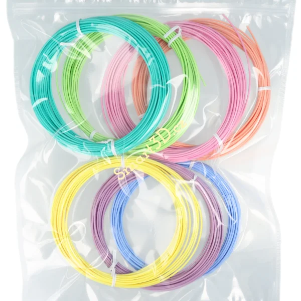 3D PEN PACK ROSA3D / PLA / PASTEL COLOURS / 1,75 mm / 7 x 10m