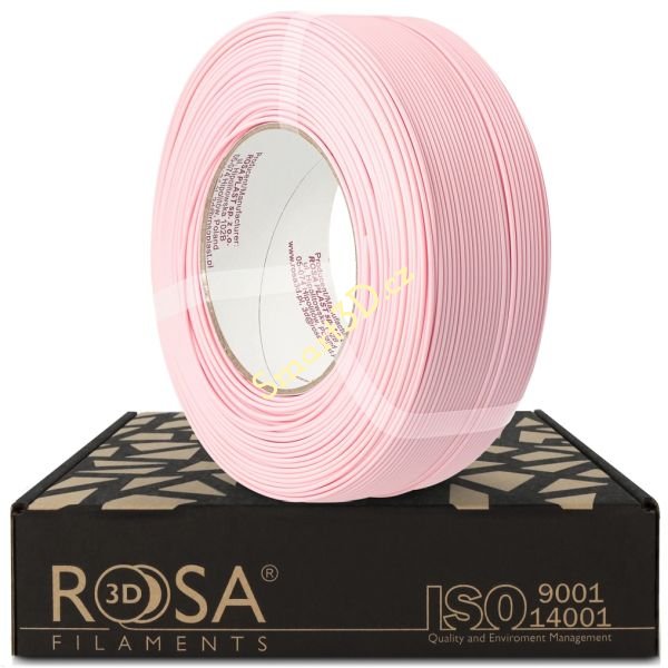 ReFill ROSA3D / PLA Starter / RŮŽOVÁ "POWDER" / 1,75 mm / 1 kg