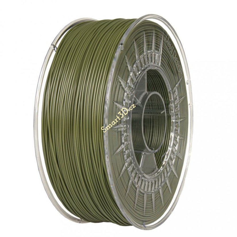 Filament DEVIL DESIGN / ASA / OLIVE GREEN / 1,75 mm / 0,8 kg.