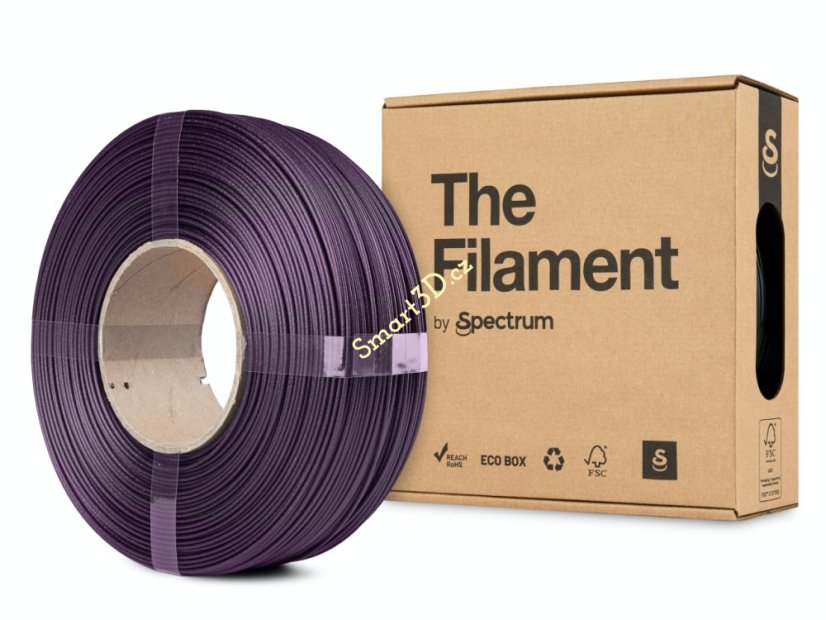 ReFill TheFilament / PETG CF / PURPUROVÁ / 1,75 mm / 1 kg