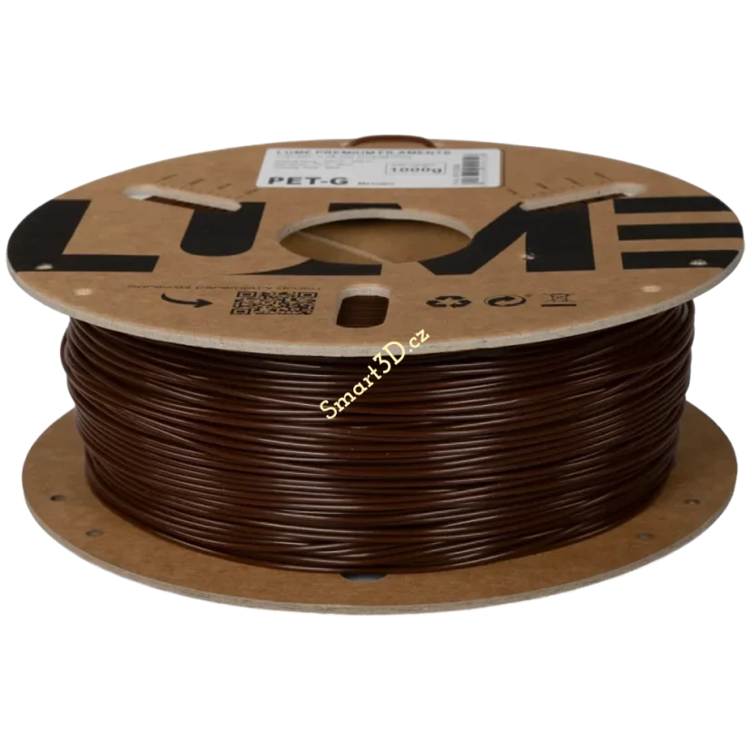 Filament LUME / PETG / HNEDÁ / 1,75 mm / 1 kg
