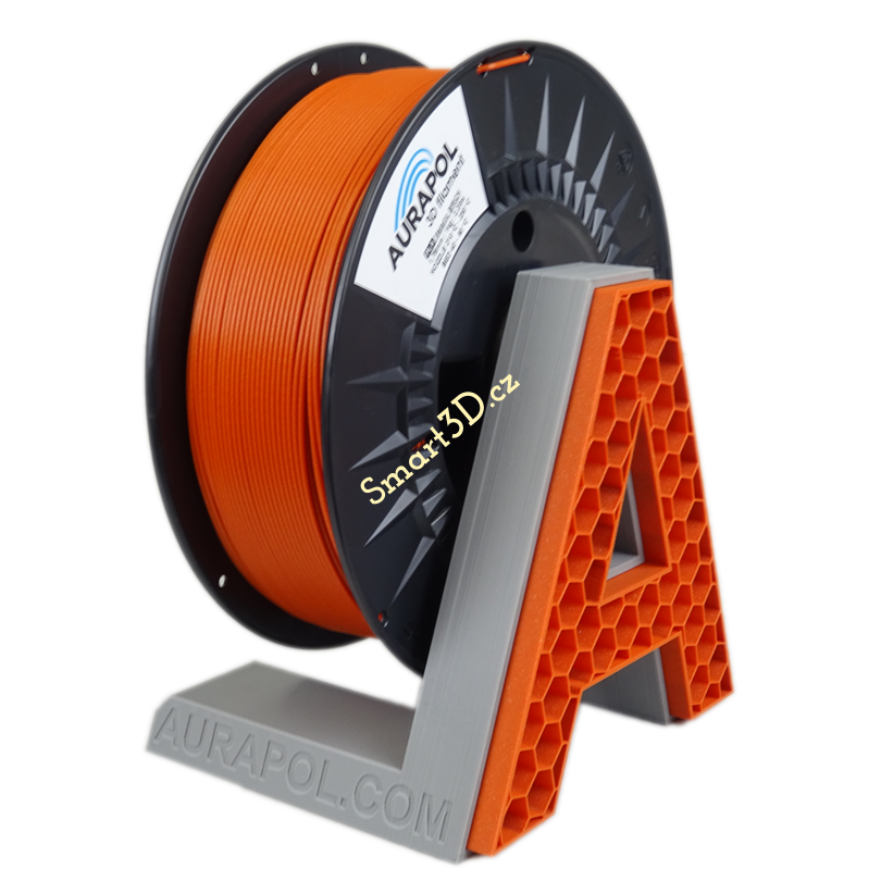 Filament AURAPOL / PLA / METALLIC BRICK / 1,75 mm / 1 kg.