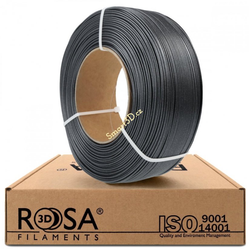 ReFill ROSA3D / PLA Starter / GLITTER GRAPHITE / 1,75 mm / 1 kg