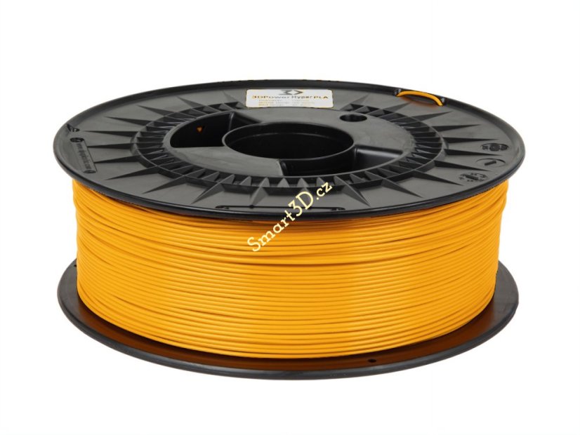 Filament 3D POWER / HyperSpeed PLA / ŽLUTÁ "AMBER" / 1,75 mm / 1 kg.