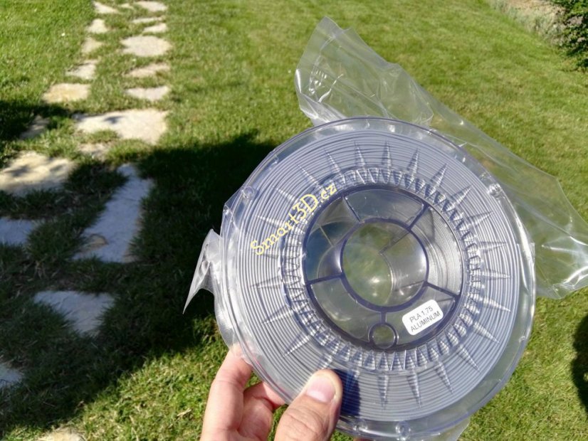 Filament DEVIL DESIGN / PLA / HLINÍKOVÁ / 1,75 mm / 1 kg.