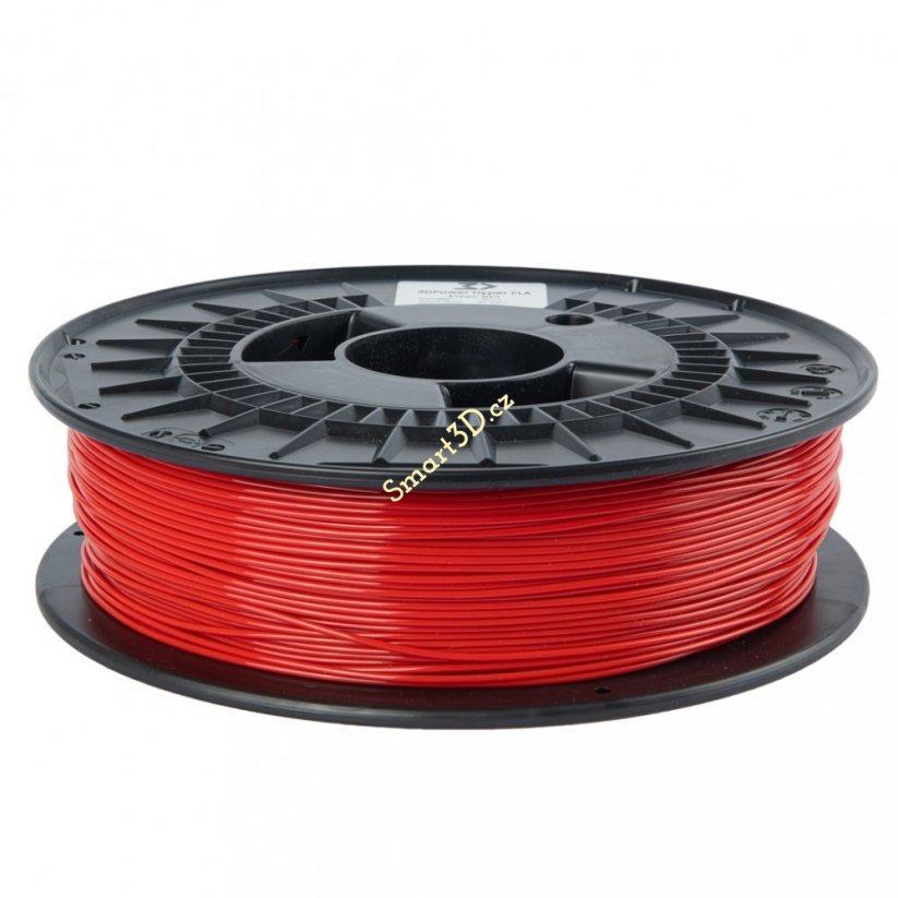 Filament 3D POWER / Hyper PLA / ČERVENÁ "FLAME" / 1,75 mm / 0,75 kg.