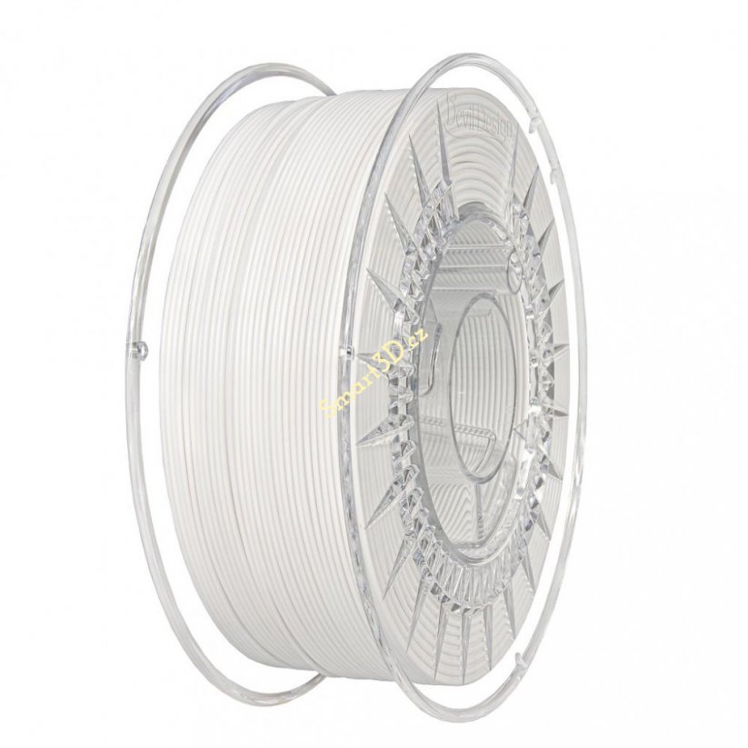 Filament DEVIL DESIGN / PETG / WHITE / 1,75 mm / 1 kg.