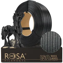 ReFill ROSA3D / PLA GALAXY / BLACK / 1,75 mm / 1 kg