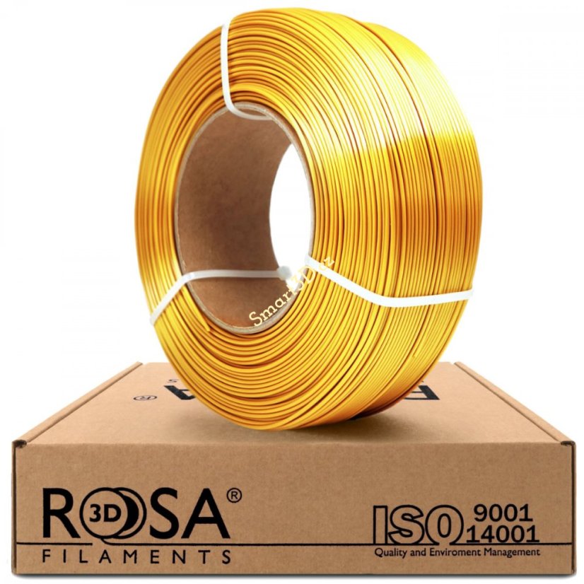 ReFill ROSA3D / PLA SILK / ZLATÁ / 1,75 mm / 1 kg