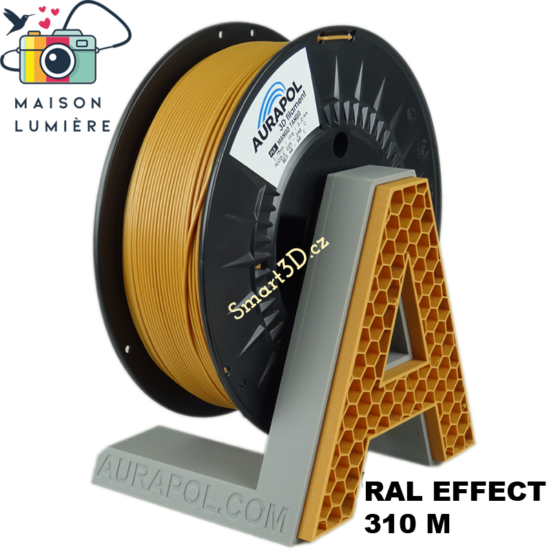 Filament AURAPOL / PLA / MANGO TANGO / 1,75 mm / 1 kg.