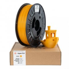 Filament 3D POWER / Hyper PLA / ŽĹTÁ "AMBER" / 1,75 mm / 0,75 kg.