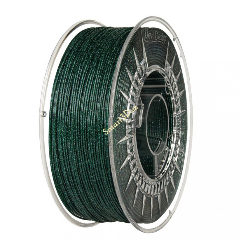 Filament DEVIL DESIGN / PLA / GALAXY GREEN / 1,75 mm / 1 kg. Filament DEVIL DESIGN / PLA / GALAXY GREEN / 1,75 mm / 1 kg.