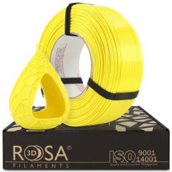 ReFill ROSA3D / PETG Standard HS / JASNO ŽLTÁ / 1,75 mm / 1 kg