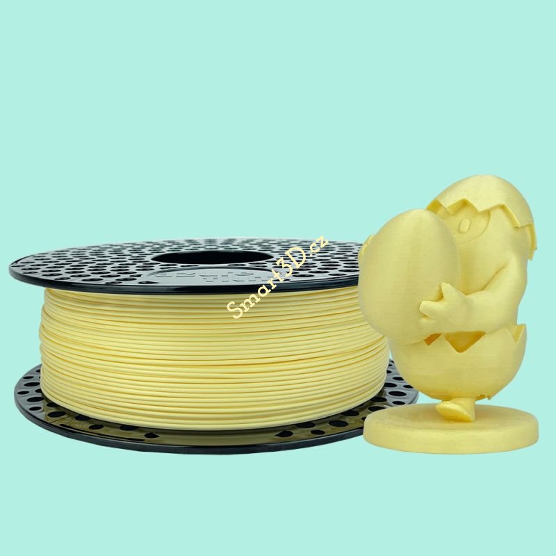 Filament AzureFilm / PLA / BANÁNOVĚ ŽLUTÁ PASTELOVÁ / 1,75 mm / 1 kg.