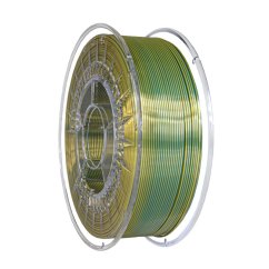 Filament DEVIL DESIGN / PLA SILK DUAL / ZLATÁ + MODRÁ / 1,75 mm / 1 kg.